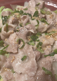 【腸活レシピ】豚肉と白菜のレンチン蒸し
