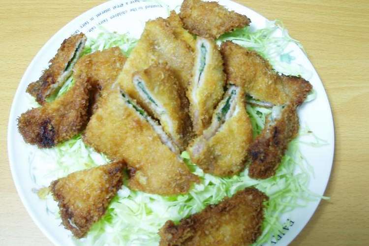 豚肉のニンニク シソはさみ揚げ レシピ 作り方 By Beruru クックパッド 簡単おいしいみんなのレシピが354万品