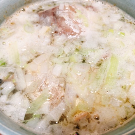 【レンジでできる】水煮の鯖缶で簡単スープ