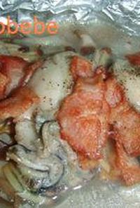 ぷりぷり～♫♬　牡蠣のホイル焼き