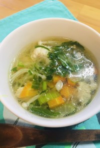 給食の「野菜スープ」♡基本編