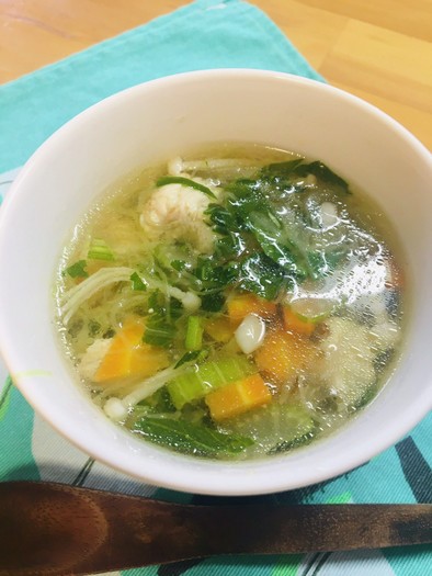 給食の「野菜スープ」♡基本編の写真