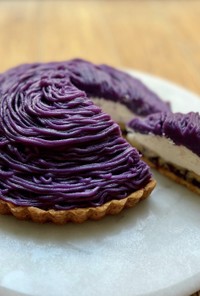 魅惑の紫芋タルト♪