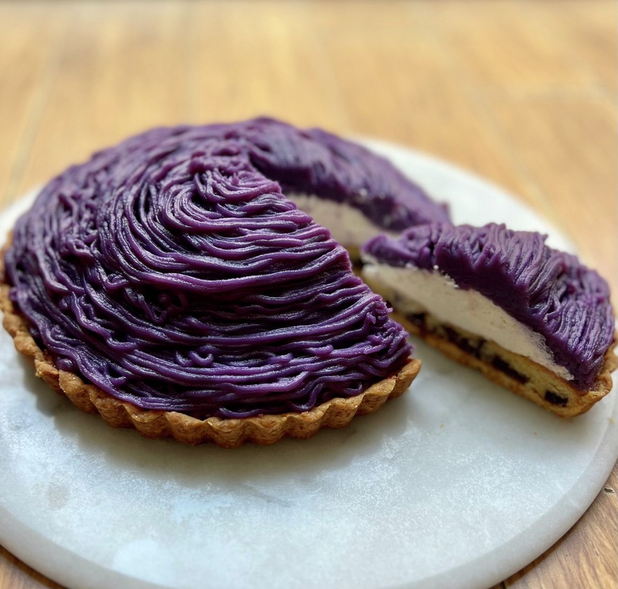 魅惑の紫芋タルト♪の画像