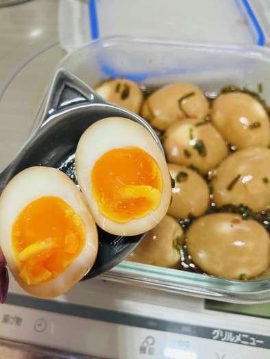 【覚書】煮卵の写真