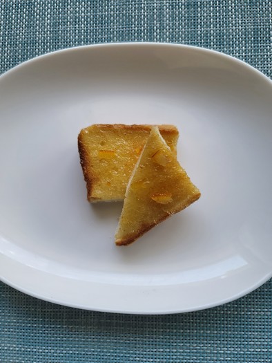 マーマレードトーストの写真