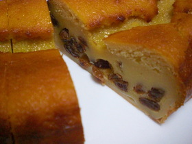 簡単! ラムレーズン&ヨーグルトのケーキ