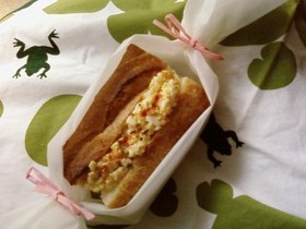 ★大人のスパイシー・タマゴサンドイッチ