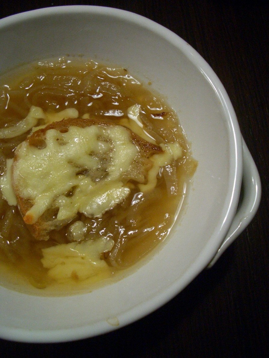 悦子のオニオングラタンスープ。。。の画像