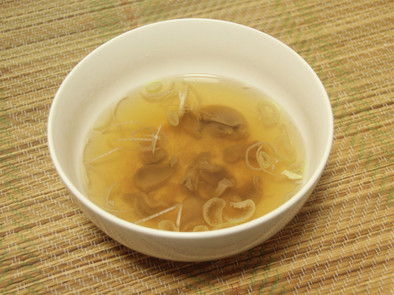 砂肝スープの写真