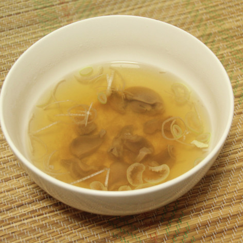砂肝スープ