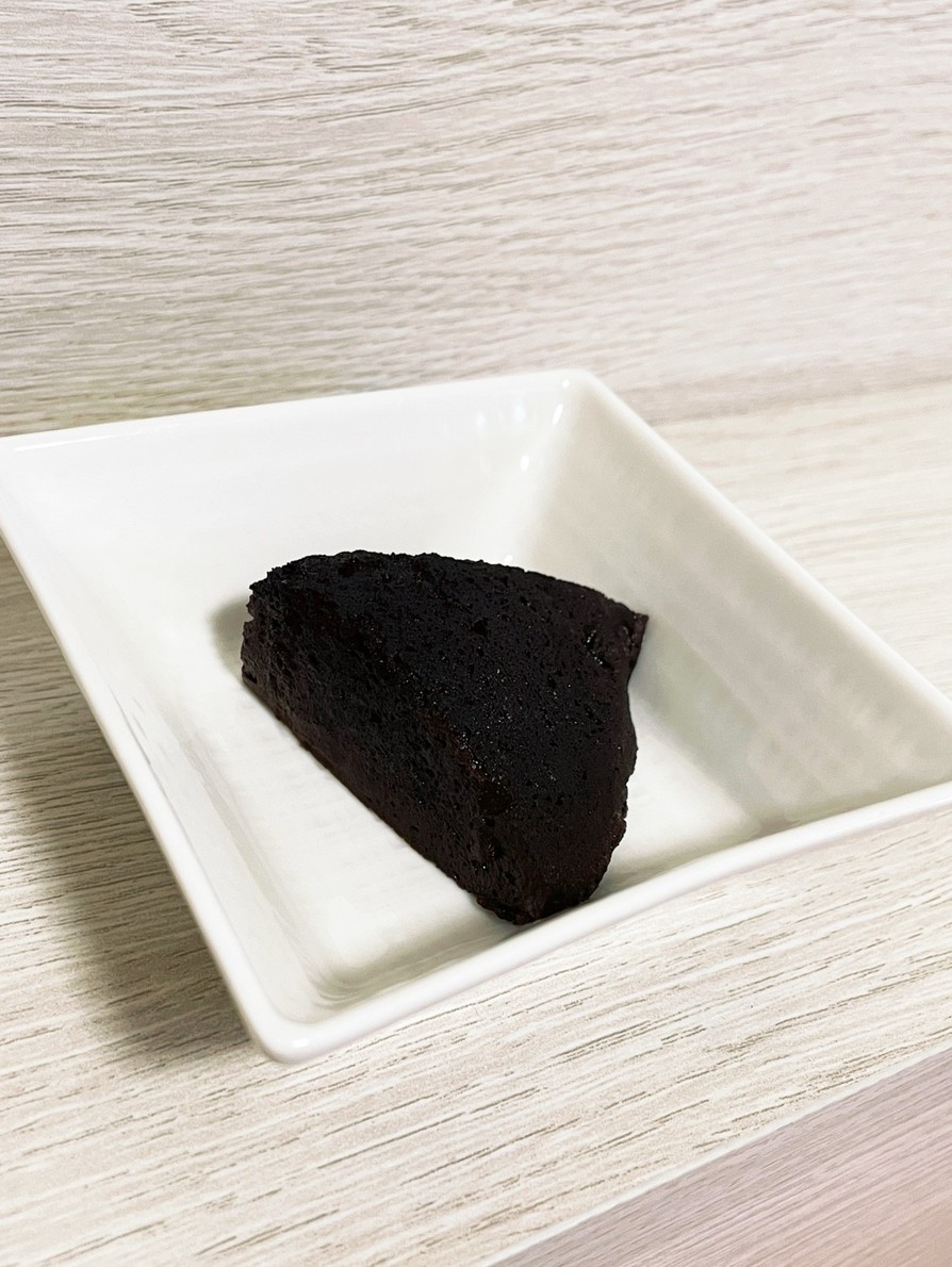 豆腐でガトーショコラ風の画像