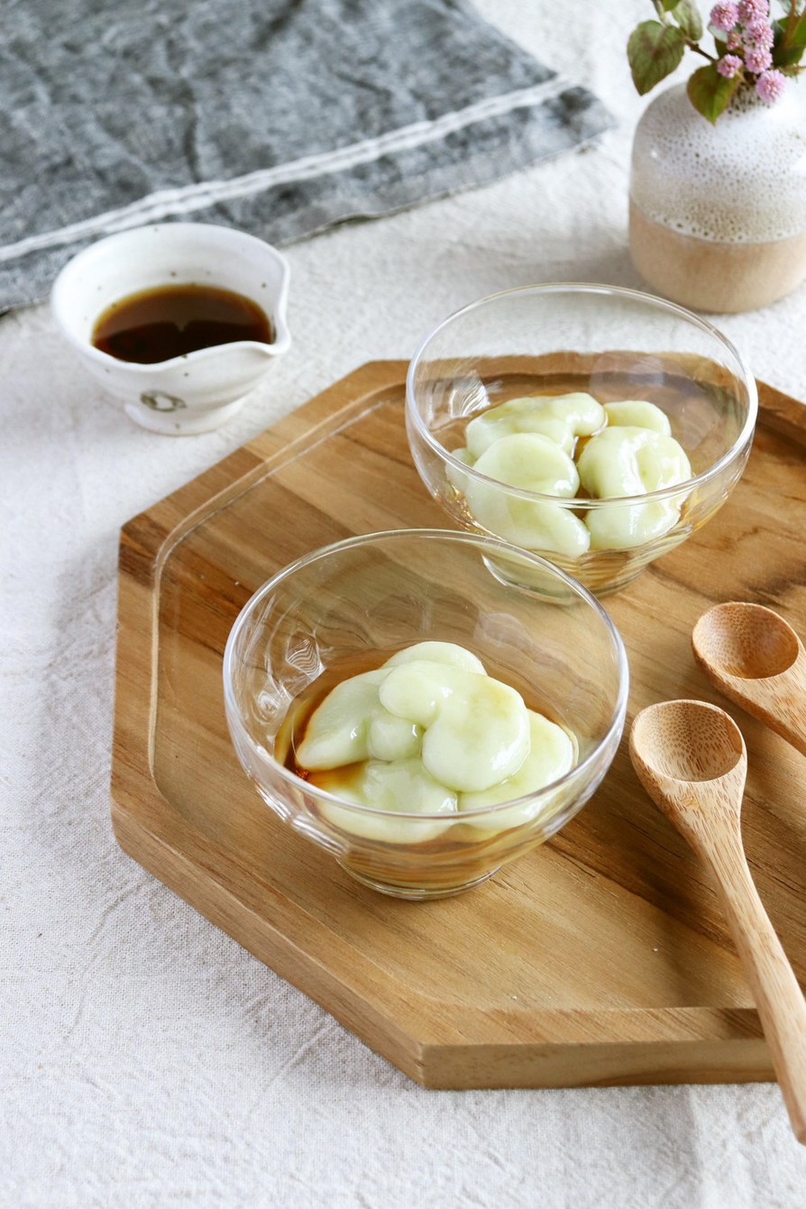 【KUMA RICH】そら豆の白玉団子の画像