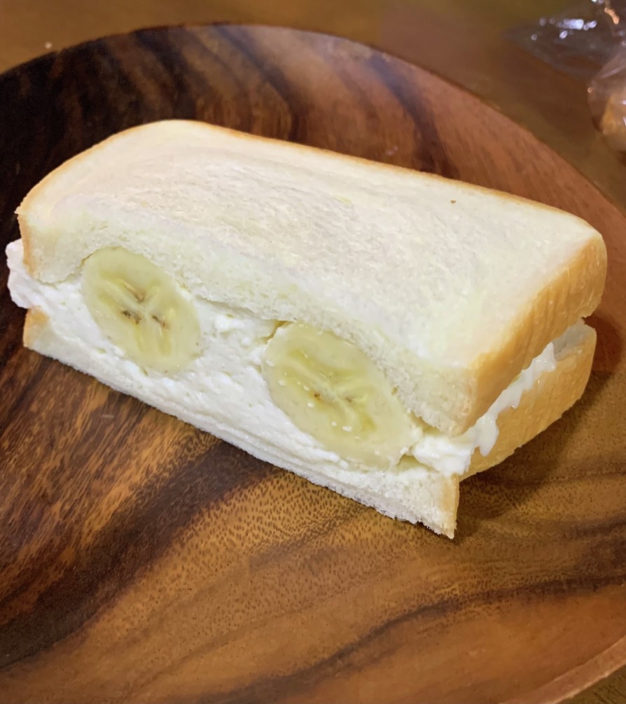 vo.4 秋の豆乳ホイップバナナサンドの画像