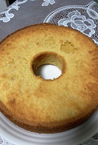 トウモロコシ粉のケーキ