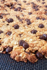 米粉とオートミールのチョコチップクッキー