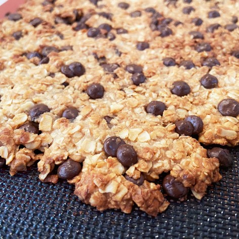 米粉とオートミールのチョコチップクッキー