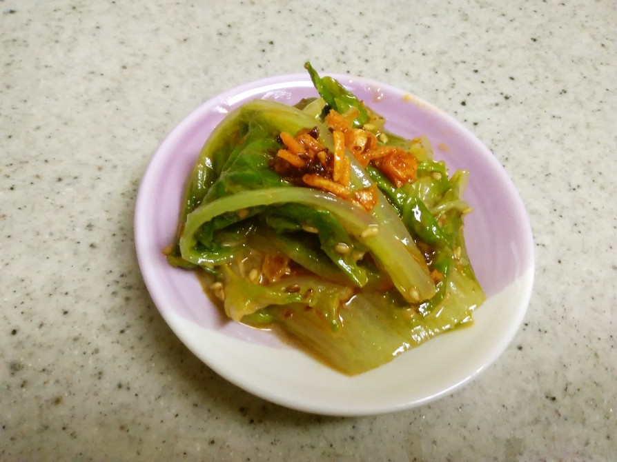白菜の担々麺風ナムルの画像