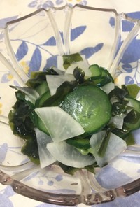 給食の「海藻サラダ」♡シンプルバージョン