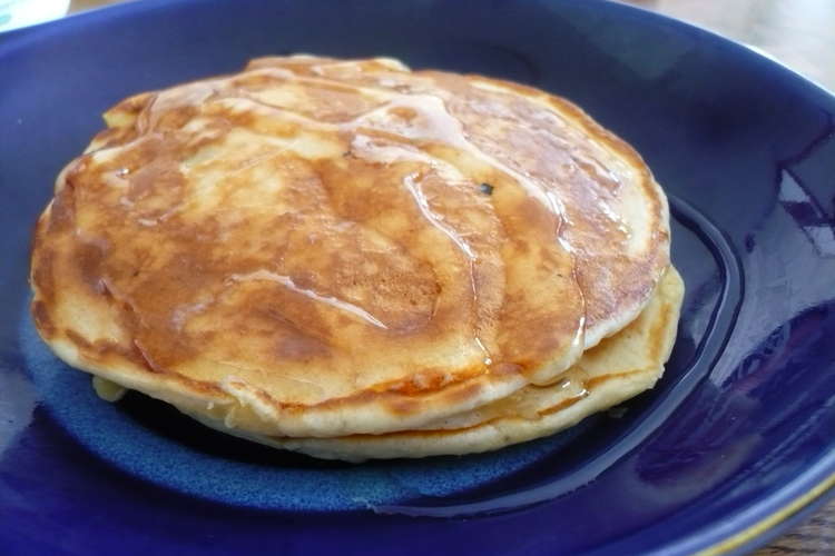 ふんわり ほんのり甘いバナナホットケーキ レシピ 作り方 By Megmeg21 クックパッド 簡単おいしいみんなのレシピが354万品