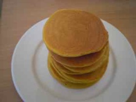 もっちりおひさま色パンケーキ♪