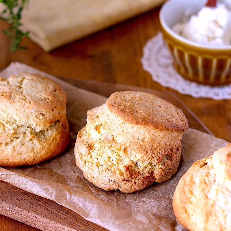 基本のブリティッシュスコーンのレシピ