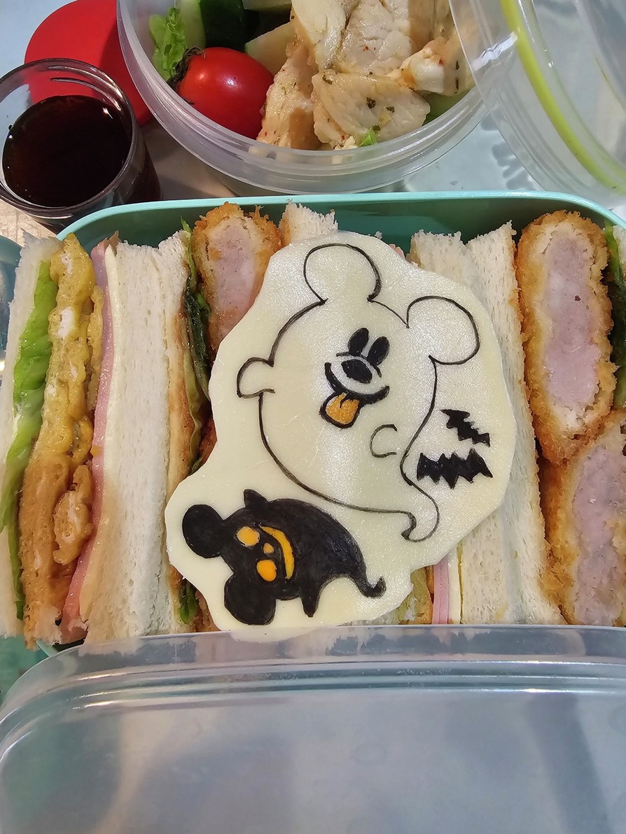 おばけミッキー弁当～♪の画像