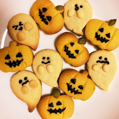【保存用】ハロウィン型抜きクッキー
