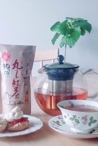 クラフト紅茶とUK★米粉の英国式スコーン