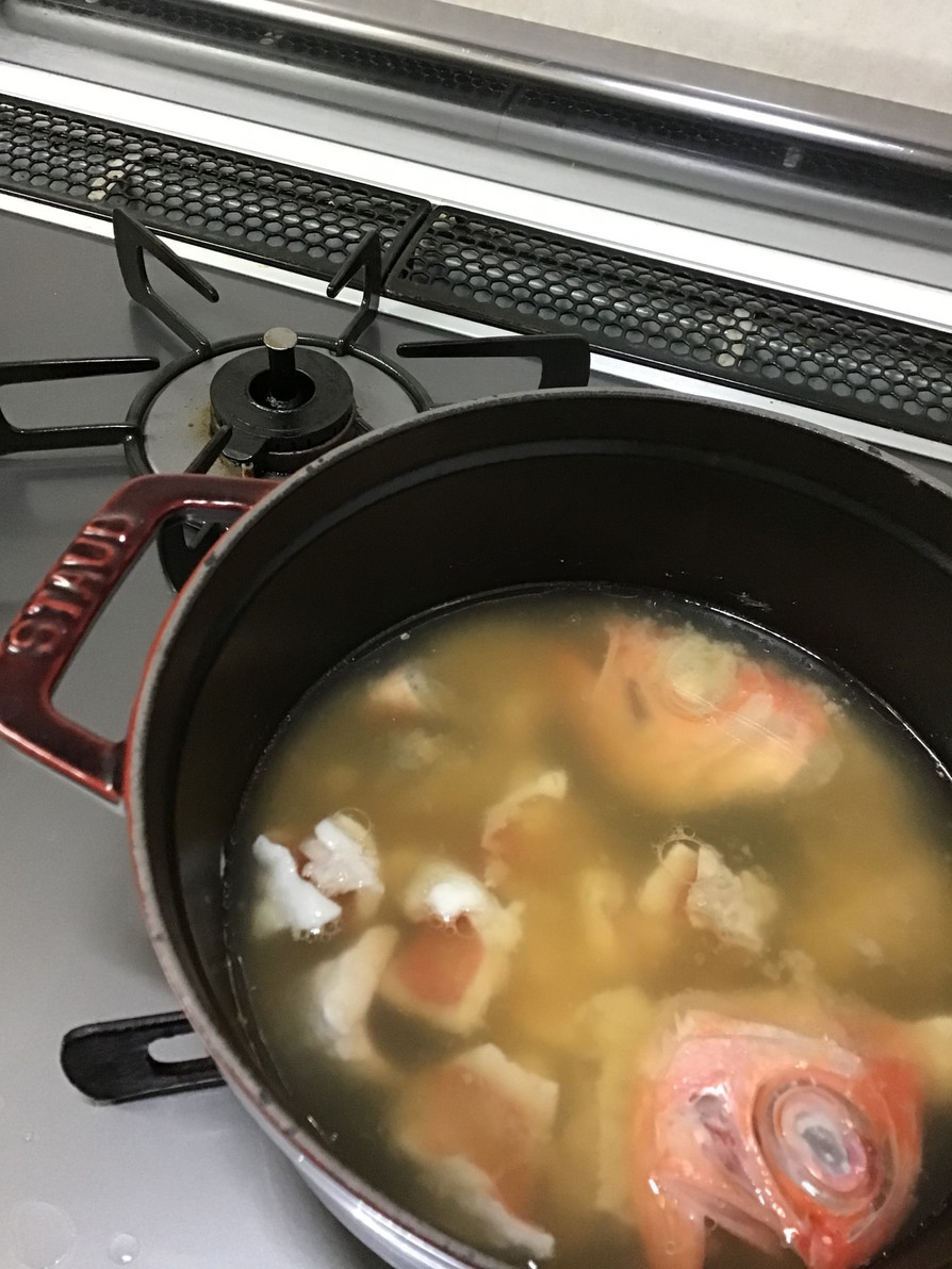 ゆうげの味噌汁/金目鯛の画像