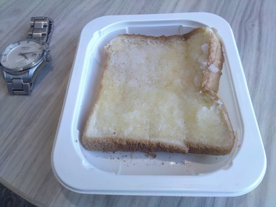 レンチンで食パンのお手軽ラスク風V2bの写真