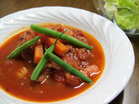 鶏肉のイタリア風煮込み