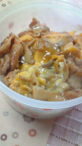 とろふわ~卵丼♪