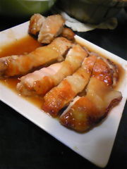 酢でサッパリ 皮はパリパリ 鶏ももソテー