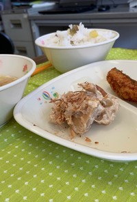 里芋の和風マヨサラダ　河内長野市学校給食