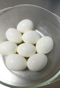つるんとむける ゆで卵