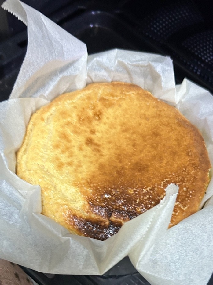 米粉バスクチーズケーキ 水切りヨーグルトの画像