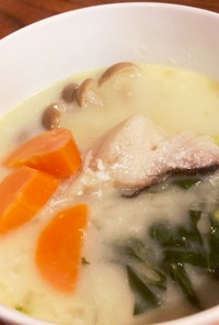10分|タラのクリーム煮☆和食☆スープ