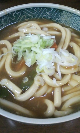 ~残ったカレーde和風カレーうどん~