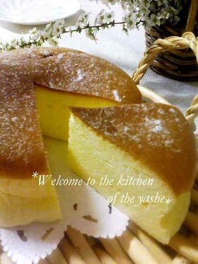我が家の✿ヨーグルトスフレケーキ