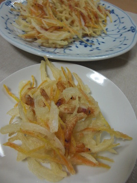 簡単✿サクッと♪かき揚げ✿