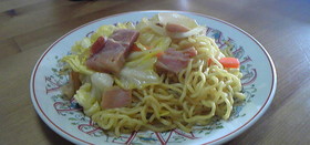 0。Oささっとかんたん塩焼きそば0。O