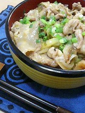 ☆我が家の豚丼☆