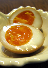 とろ～り半熟の煮卵❤にんにく風味