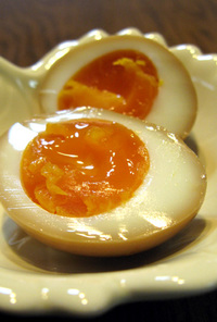 とろ～り半熟の煮卵❤にんにく風味