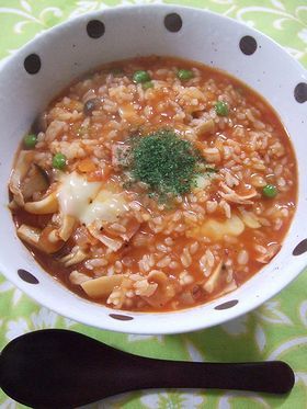 チーズがとろ~り❤トマトリゾット