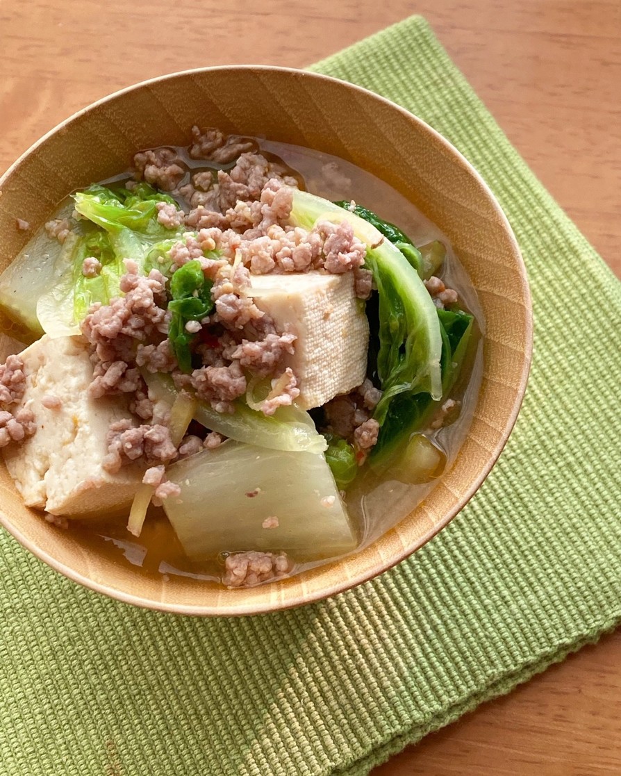 牛ひき肉照り焼きラーメンのレシピ