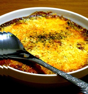 カリカリとろ~りチーズ☆自宅で焼きカレー