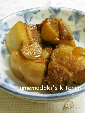 圧力鍋で、軟らか~♪豚の角煮