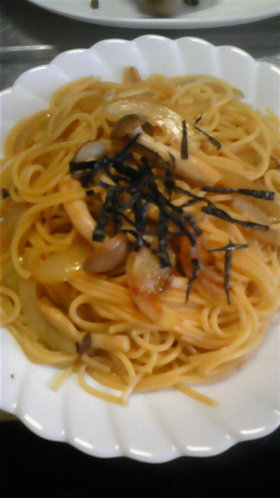 簡単☆玉ねぎとしめじの和風スパゲッティ